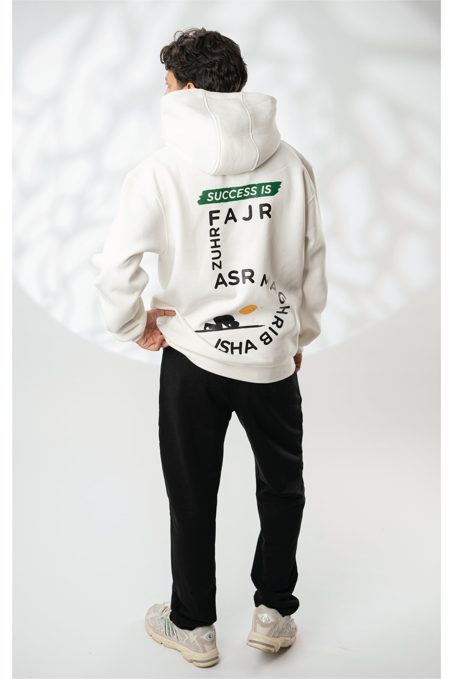 Off-White "Success" Printed Oversize Hoodie