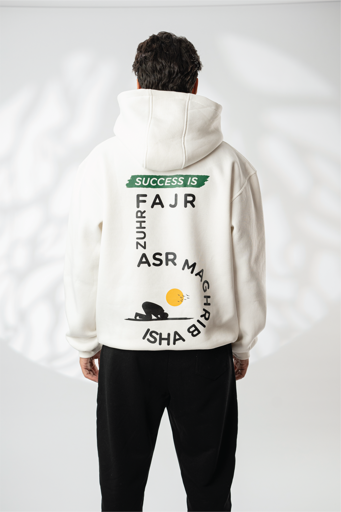 Off-White "Success" Printed Oversize Hoodie